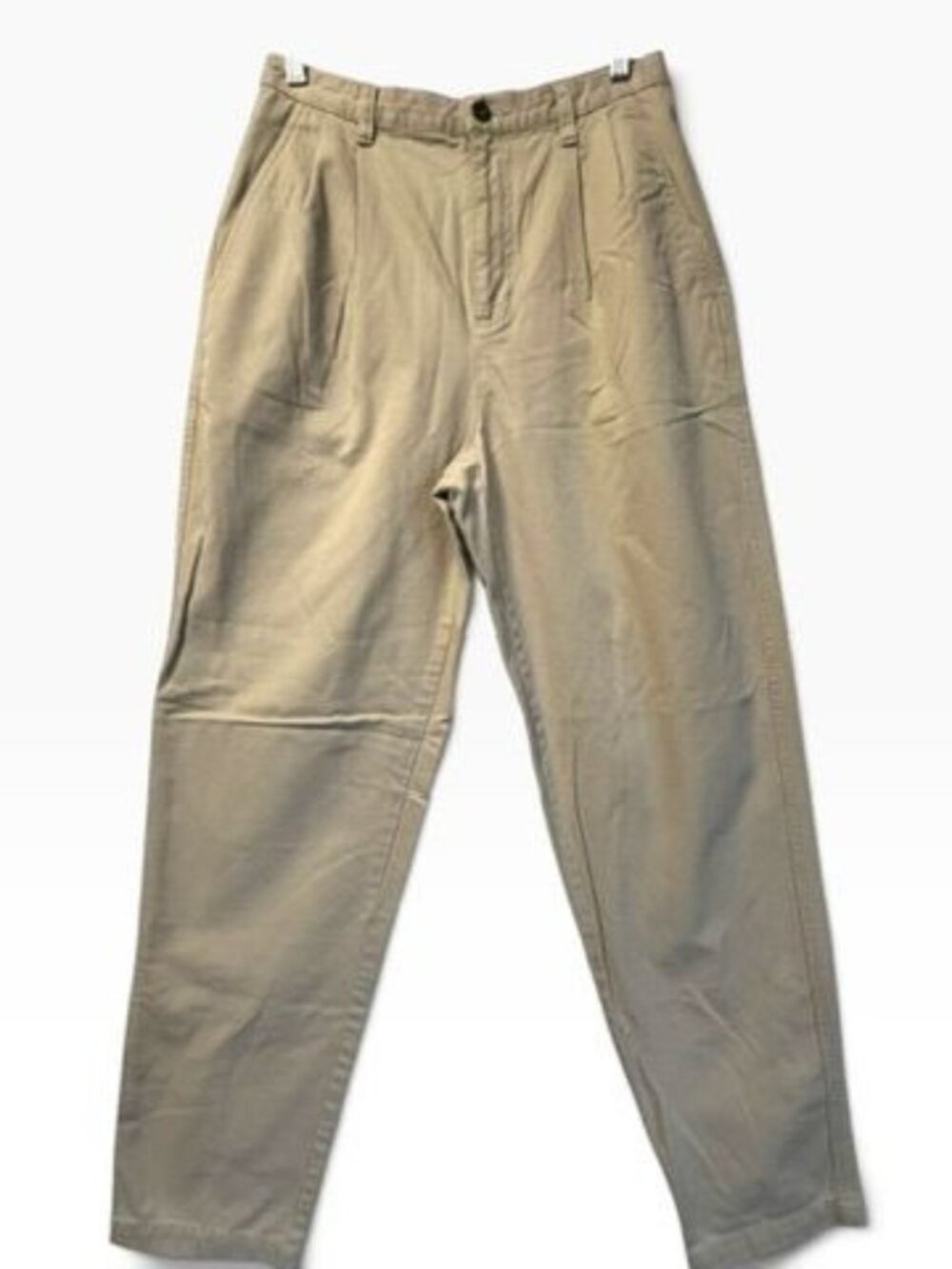 Vintage 90s Liz Claiborne Lizwear Khaki Pleated Pants Womens Size 10 Chinos